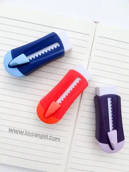 

Eraser with Cutter Shape