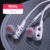 Wired Earphone 4D Stereo Sound Sport Earbuds Headphones with Microphone Music Player For Xiaomi Huawei Mobile Phone Headset