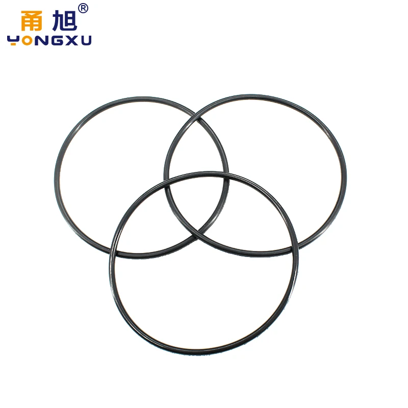 Rubber O Rings NBR O Ring Seal Gasket Thickness CS3.5mm OD12-200mm Wear Resistant Automobile Petrol Nitrile Rubber Waterproof Black
