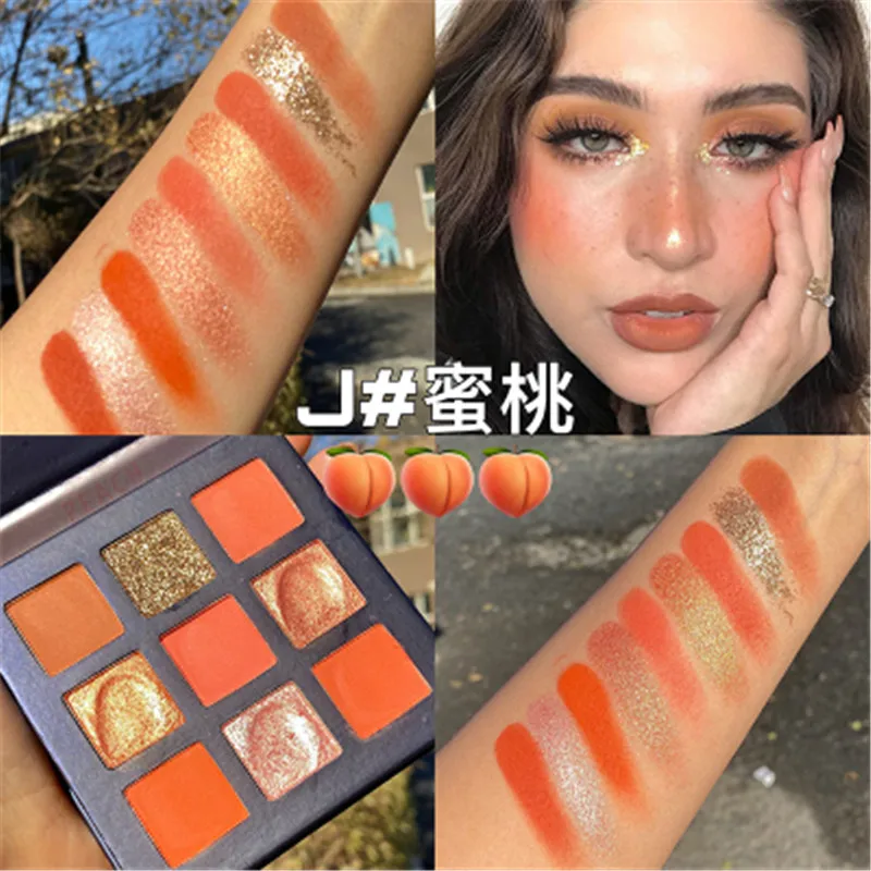NEON Eyeshadow Palette Holographic Shiny Matte Glitter Pigment Eye Shadow Pallete Metallic Diamond Makeup Palette NEON Eyeshadow Palette Holographic Shiny Matte Glitter Pigment Eye Shadow Pallete Metallic Diamond Makeup Palette