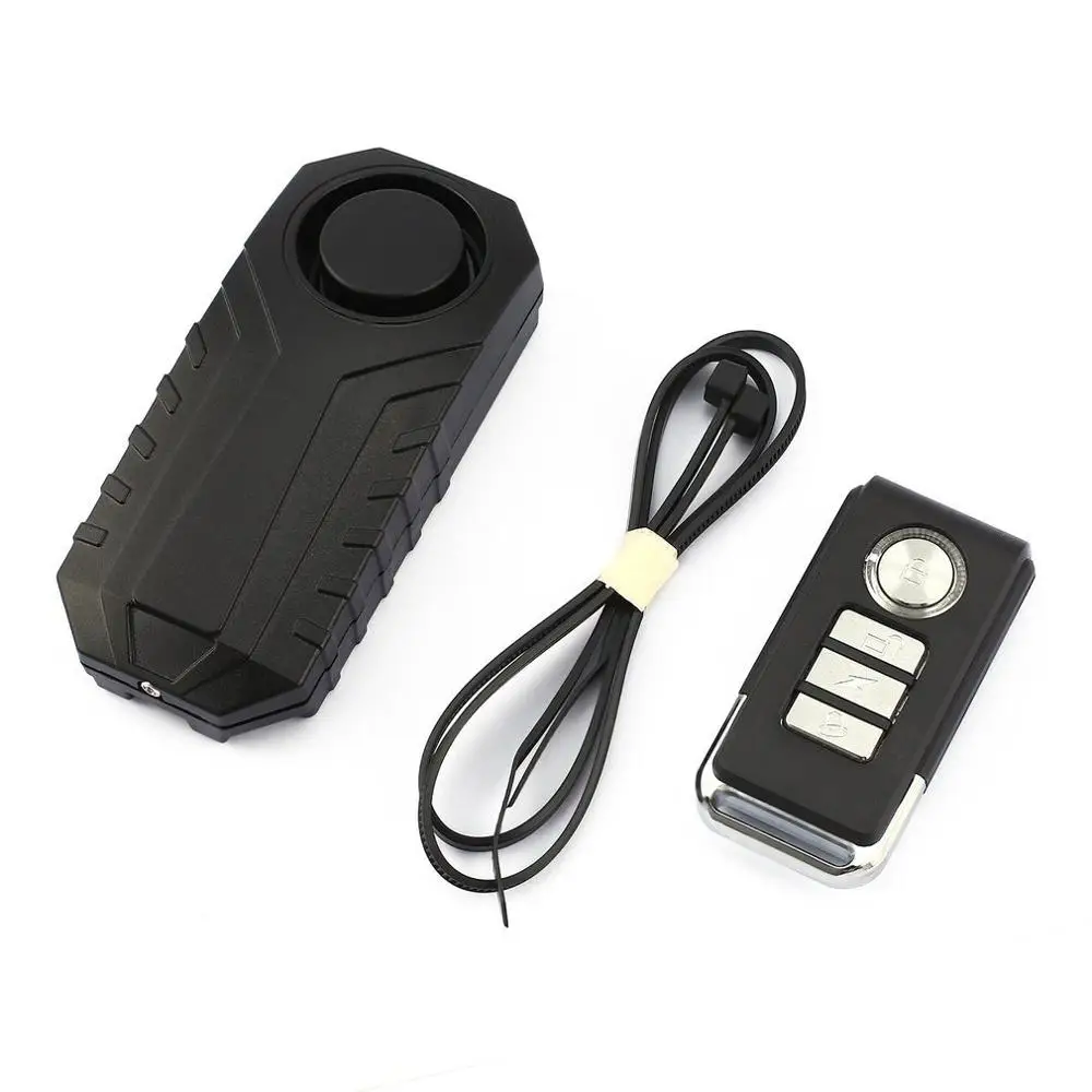 

Wireless Bicycle Anti-theft Alarm Loud Waterproof Door/ Window Vibration Alarm Intelligent Remote Control Alarm Sensor Safety