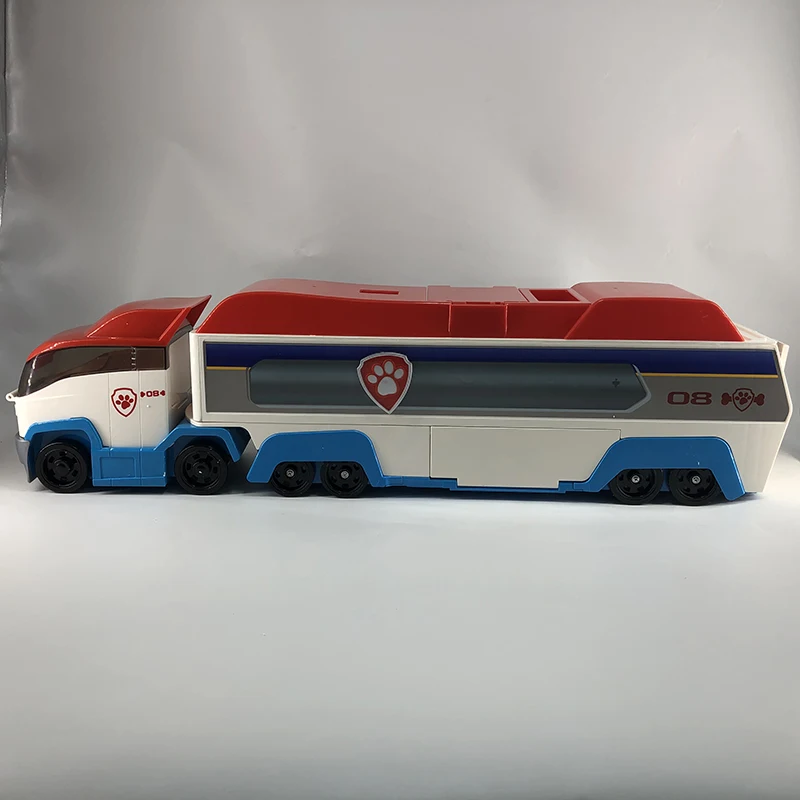 

PAW PATROL toys Rescue bus BIG 70CM Rescue Racer Vehicle Toys Patrulla Canina With Voice Action Figures Model Children Toys Gift