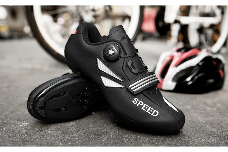 2020 Road Cycling Shoes Sapatilha Ciclismo Bike Men Non-Locking Racing Breathable Ultralight Professional Bicycle Sneakers Women