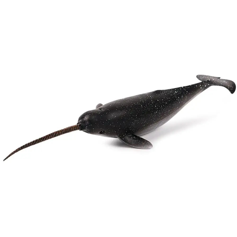 

Simulation Animal Model Toys Narwhal Whale Ocean Animal Model Figures Education Cognitive Kids Educational Toy