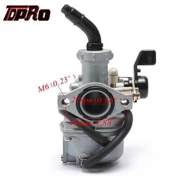 

TDPRO 22mm PZ22 4 Stroke 110cc 125cc Pit Dirt Bike Motorcycle Racing Engine Carburetor Carby ATV CRF SSR SunL Taotao Coolster
