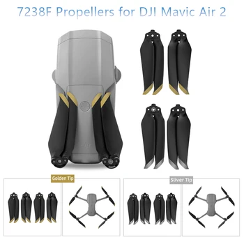 

Mavic Air 2 Low-Noise Propellers 7238F for DJI Mavic Air 2 Drone Propellers Replacement Foldable Props Quick Release Accessorie