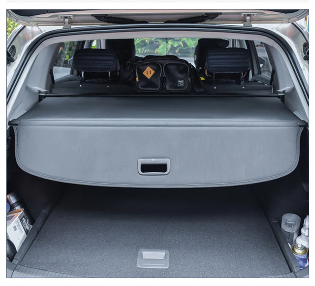 LadyCent Étagère Arrière Rétractable De Coffre pour Volkswagen Tiguan  2018-2020, Couvercle de Coffre arrière de Voiture Noir