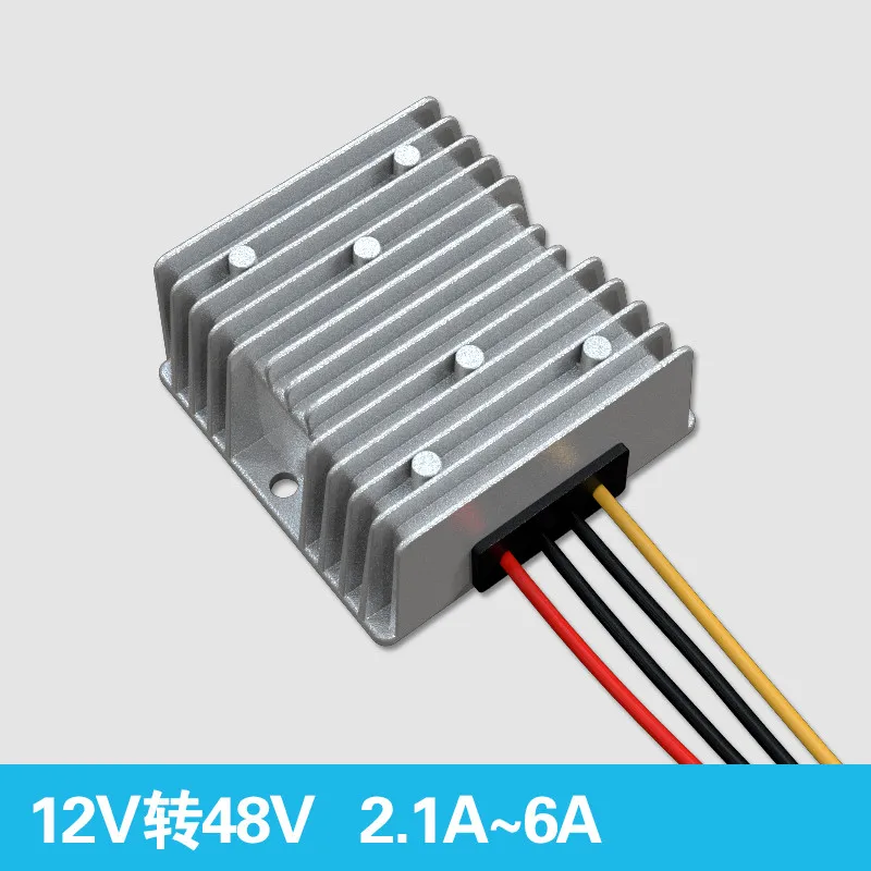 

1PCS Waterproof Booster Power Converter Regulator DC 12V Step-Up to DC 48V 2.1A/3A/5A/6A