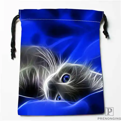 Изготовленный на заказ Печать animals_Cats(1) сумки для покупок на шнурках дорожный мешочек для хранения Плавание Пеший Туризм игрушка сумка унисекс Multi Size19-01-04-11