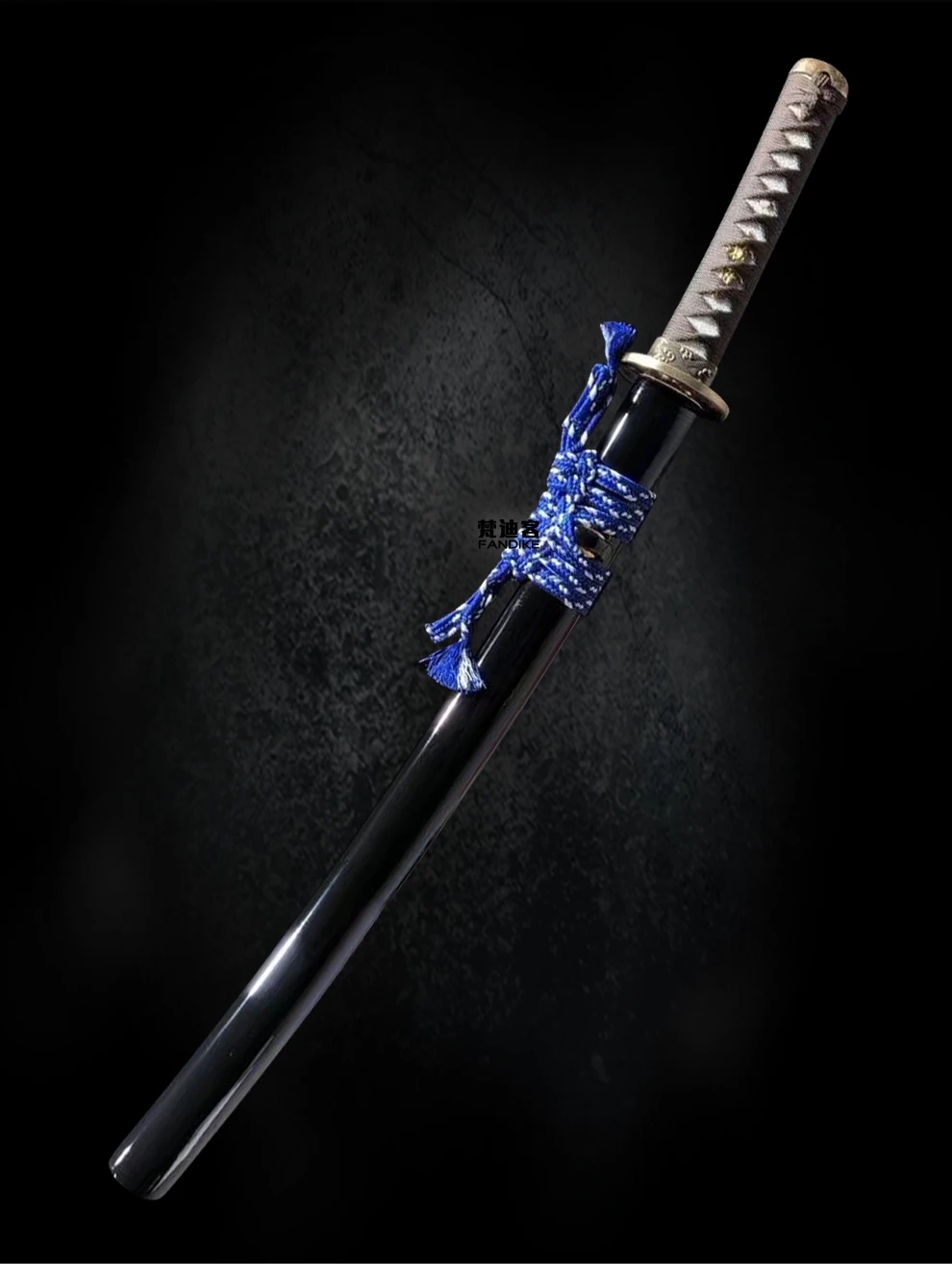 Handmade 1095 carbon steel clay tempered blade Sharp Japanese Knife Short Samurai Sword Slash Katana Chinese Sword