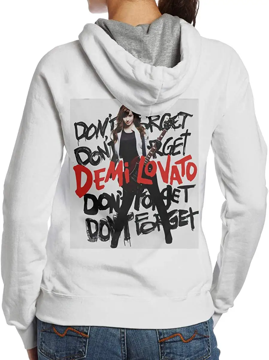 TSDFC Demi Lovato Женская толстовка стильная футболка с длинным рукавом Унисекс Мужская