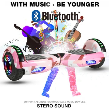 

iScooter bluetooth hoverboard 6.5 inch 2 Wheel Smart Electric Scooter Balance Hover Board bluetooth hover board with Bag