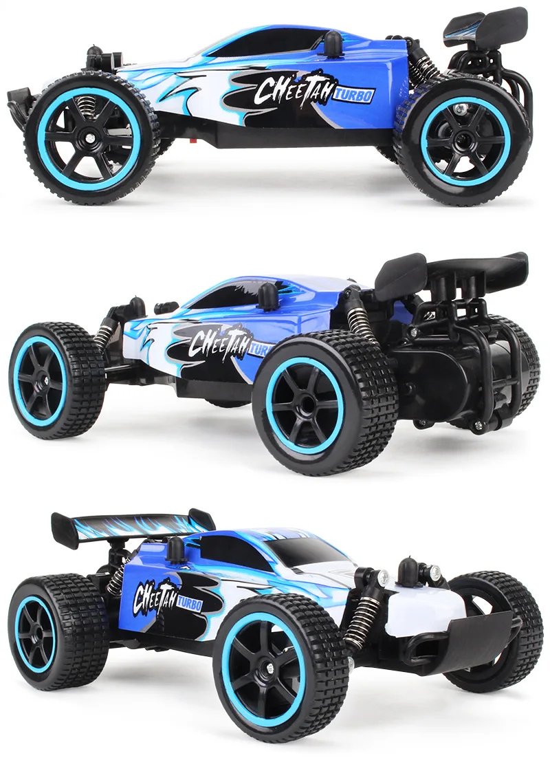 RC Car 2WD 2.4Ghz High Speed Remote Control Car 1:18 2WD Toy Cars Buggy For Children With Two Rechargeable Batteries For Car RC Car 2WD 2.4Ghz High Speed Remote Control Car 1:18 2WD Toy Cars Buggy For Children With Two Rechargeable Batteries For Car