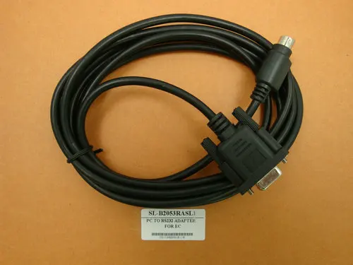 

FreeShip OEM Cable SL-B2053RASL1, RS232 SLB2053RASL1 Programming Cable for EC10/EC20/EC 10A series PLC, Compatible SL B2053RASL1