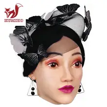 KUMIHO Elsa Style High Quality Silicone hand-made Mask made for Transgender Drag Queen or for Cosplay Stage Performance