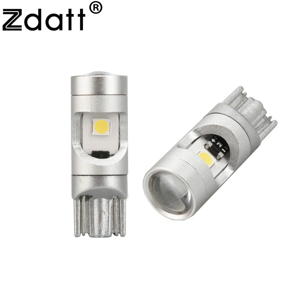Zdint T10 светодиодная сигнальная лампа 6000K белый светодиодный супер ...