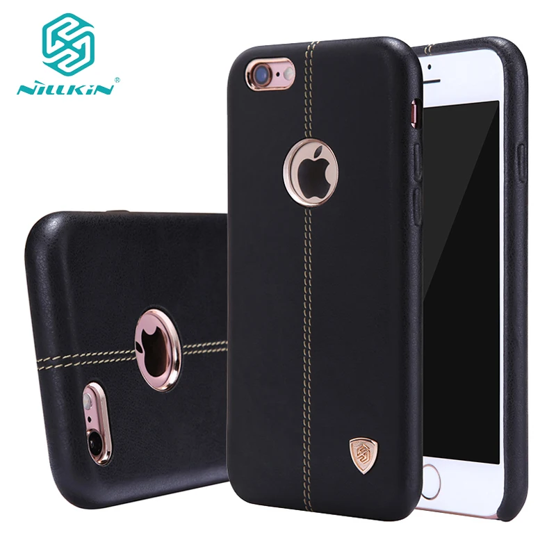 

For iPhone 6 Plus Phone Case Nillkin Englon Series Case Vintage PU Leather Case for iPhone XR Xs Max Capa Fundas on sales