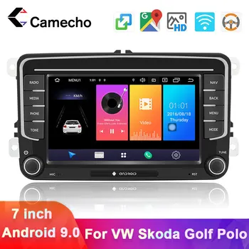 

Camecho Android 9.0 Car Radio 7'' HD GPS Navigation Multimedia Player For VW Passat Golf MK5 MK6 Jetta T5 EOS POLO Touran Sharan