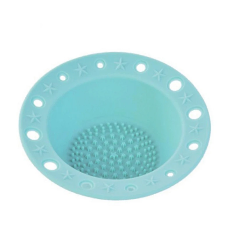 Soft Durable Makeup Brush Makeup Cleansing Tool Silicone Makeup Brush Cleanser Powder Brush Remover Newest - Цвет: as shown