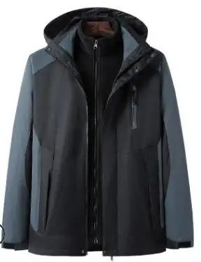 Windstopper водонепроницаемые походные куртки уличные толстые теплые пальто треккинг Кемпинг флисовая куртка Kurtka Turystyczna - Цвет: FOR MEN