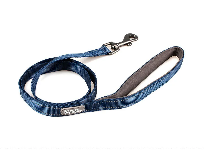 TUFF HOUND собачий Светоотражающий Поводок для собак для прогулок DogLeash свинец для маленьких средних и больших собак питбуль бульдог Мопс Бигль