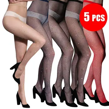 5Pcs Sexy Women's Diamond Fishnet Tights Mesh Pantyhose Multicolor Rhinestone Nylons Shiny Pantyhose Collant Hosiery Fish Net
5Pcs Sexy Women's Diamond Fishnet Tights Mesh Pantyhose Multicolor Rhinestone Nylons Shiny Pantyhose Collant Hosiery Fish Net