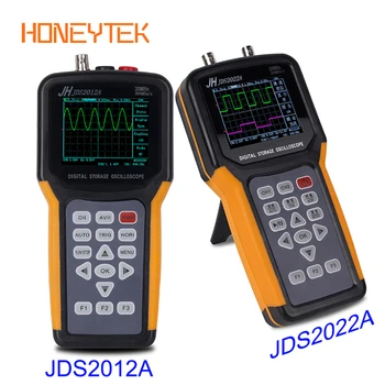 

JH JDS2012A Portable oscilloscope 20MHz Bandwidth 2 channel Handheld Digital Oscilloscope 200MSa/s Sample Rate JDS2022A