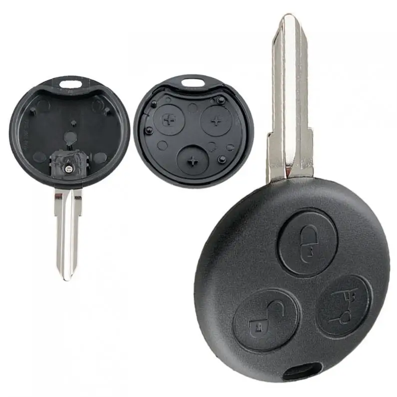 3 кнопки корпус автомобильного ключа дистанционного управления чехол подходит