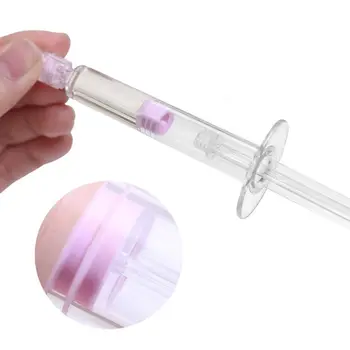 

4Pcs Mini Syringe Empty Sub Needle Tubing Bottle for Liquid Foundation Dispenser