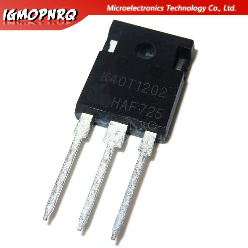 10 шт. IKW40N120T2 K40T1202 IGBT 40A1200V TO247 труба 100% новая Оригинальная гарантия качества|12 v|100