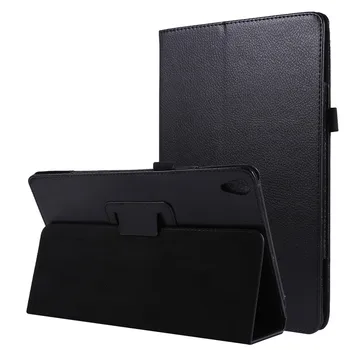 

Ultra Slim Leather Folding Stand Litchi Pattern Tablet Cover Protection Case For funda Huawei MediaPad M6 10.8 inch 2019