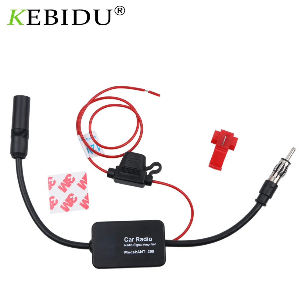 Booster Aerials Radio-Antenna Signal-Amplifier Marine-Boat Auto Fm/am-Radio Kebidumei