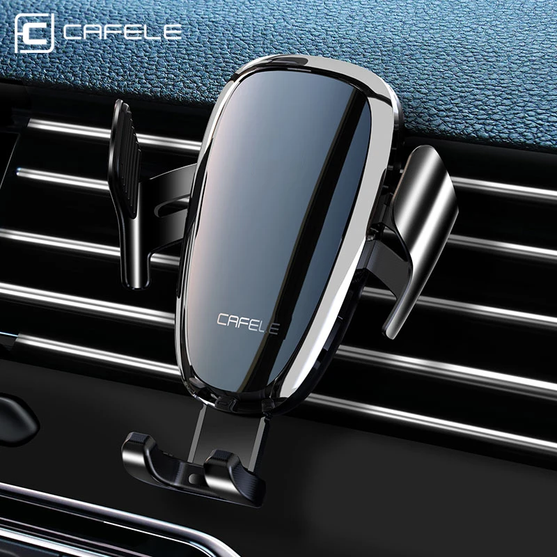 CAFELE Electric Car Phone Holder Stand Air Vent Mount GPS Automatic Intelligent Mobile Phone Holder Universal Holder in Car