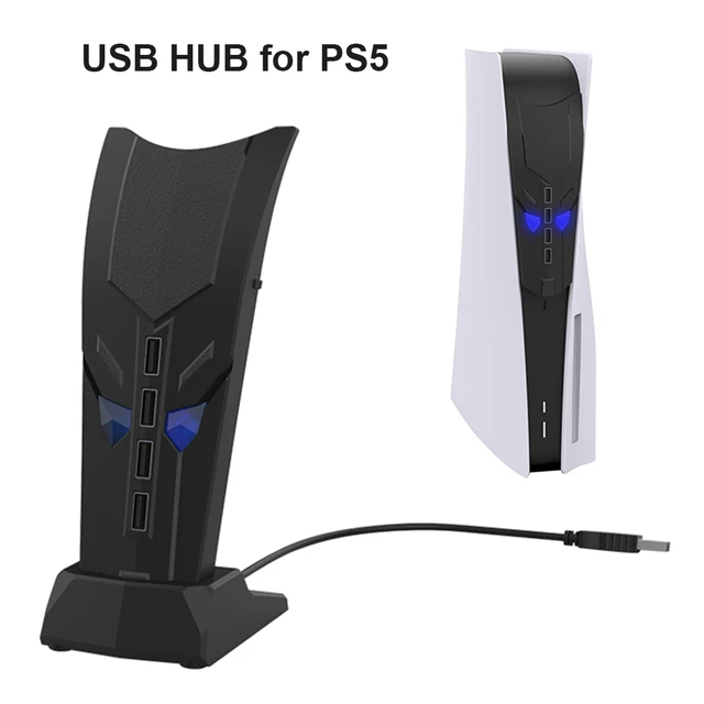 2023 New 5 Port HUB USB 3.0 High Speed Charger Controller Splitter  Expansion for PS4 - AliExpress