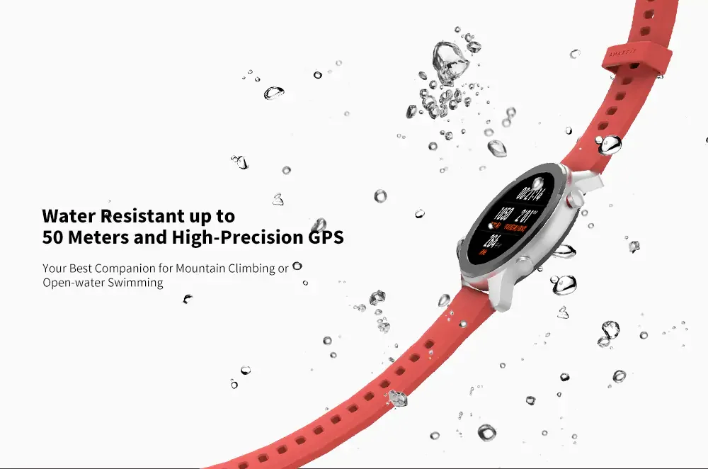 Глобальная версия Amazfit GTR 42 мм Смарт-часы 5ATM Smartwatch 12 дней батарея gps управление музыкой для Xiaomi Android IOS