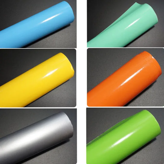 

High quality Bright Glossy Vinyl Car Decal Wrap Sticker Black White Gloss Film Wrap film Retail For HOOD Roof Motorcycle Scooter