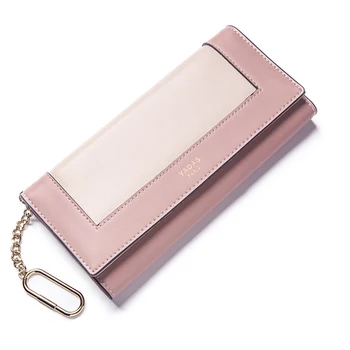 

Women's Carrying Wallet Women's Long New Style Students Korean-style Cute Large-Volume Three Fold Folding Wallet
