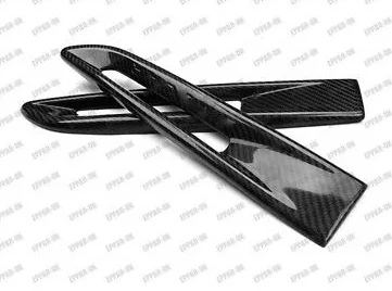 

Carbon Fiber Fender Scoops Frame Covers Set for 2016+ Jaguar XF 2017 2018