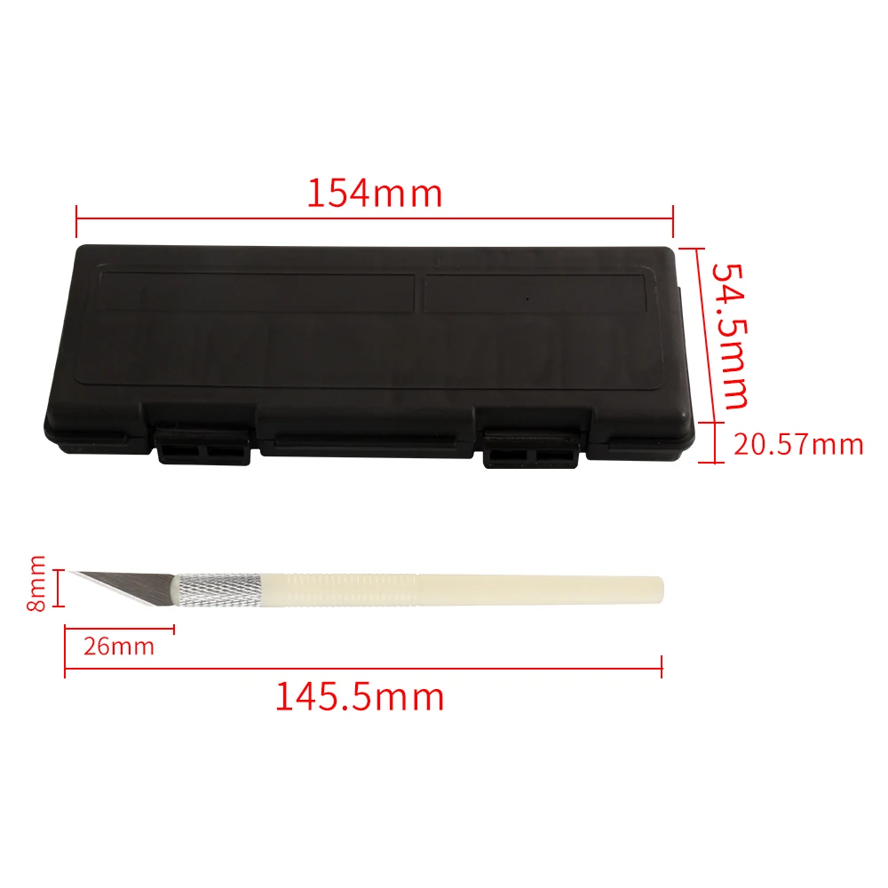 Kingroon Deburring Tool Kit Gravura Faca Ferramenta de Escultura Faça Você Mesmo 3d Printer Part 3d Model File Cutter Remoção do Material Raspador - Imagem 2