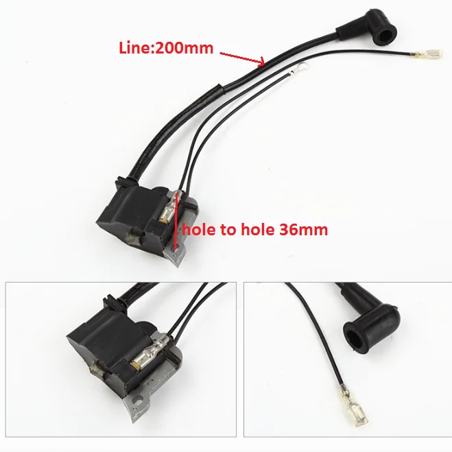 Chainsaw Ignition coil 38cc for Zenoah Chain saw G3800 G4100 4100 3800 38  magneto parts Komatsu P/N T2100-71300 replacement