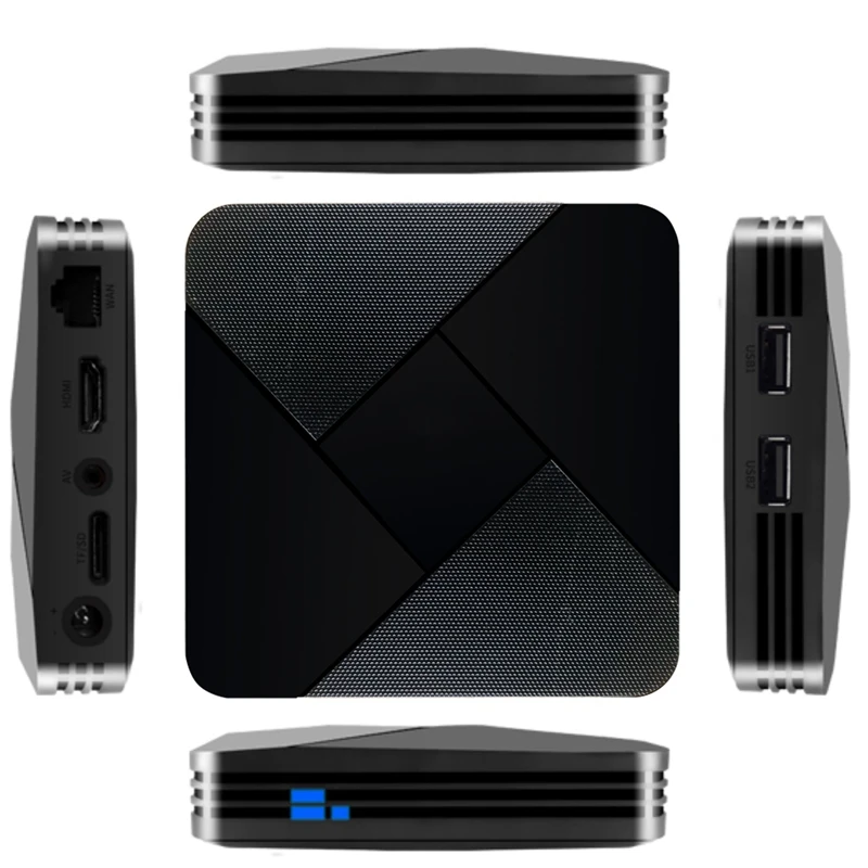 X5 Mini Android 7 1 ТВ приставка ГБ/8 ГБ S905X 2 4 ГГц WiFi HD медиаплеер|ТВ-приставки и