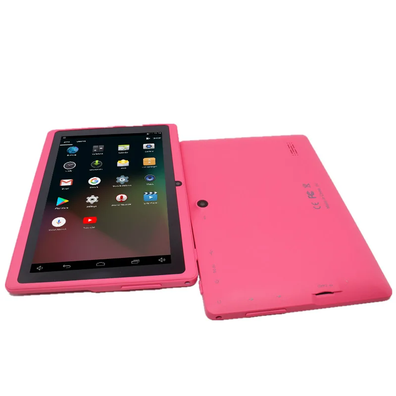 Glavey 7 дюймов Q88 PRO Android 4 512MB + 8GB Allwinner A33 четырехъядерный планшетный ПК с двумя
