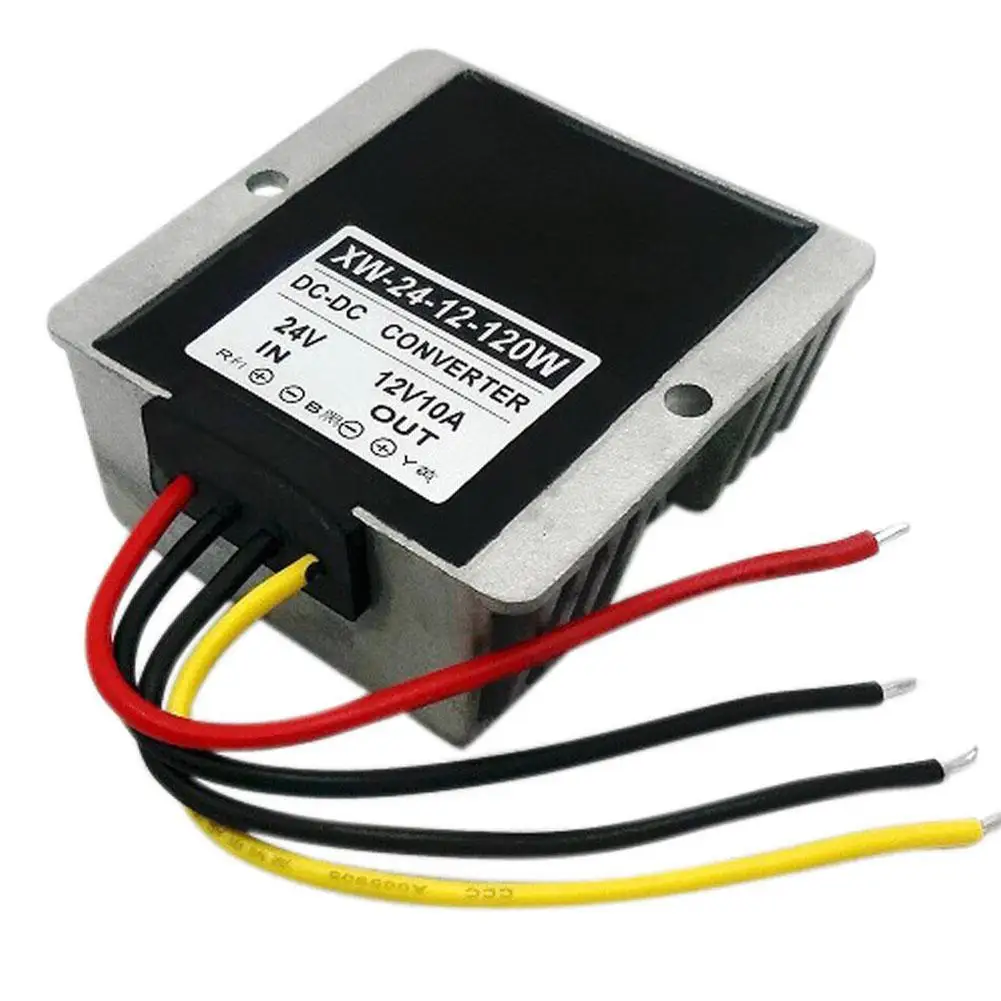 DC 24V к DC12V 10A 120W понижающий источник питания преобразователь Регулятор