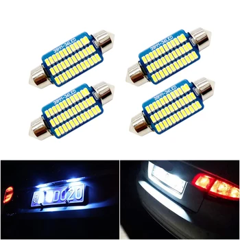 

4x Canbus C5W LED Festoon Car Interior Lights Dome Lamp For VW Volkswagen Passat B6 B5 CC Golf 4 5 7 Polo Tiguan Touran