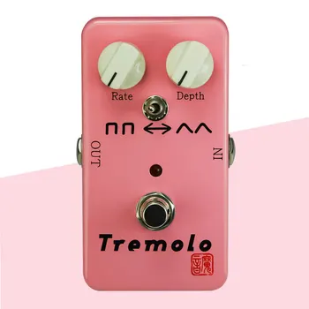 

MOEN Electric Guitar Effects Pedal Tremolo Full Analog Circuit Triangular Wave and Square Wave 2 Modes