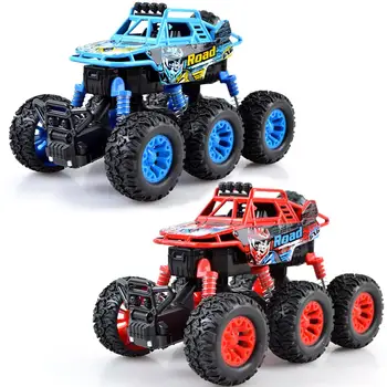 

1/30 6WD Diecast Crawler Off-road Buggy Vehicle Car Pull Back Model Kids Toy