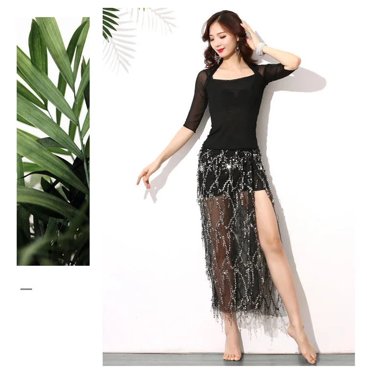 Belly Dance suit women Oriental Dance clothes training performance costumes female adult practice tassel hip scarf hip skirt set