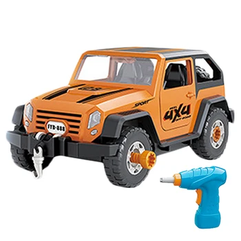 

Detachable Loading And Unloading Nut Assembling Combination Puzzle Jeep Outdoor Educational Toys For Children