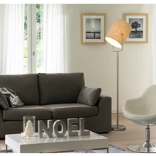 Современный тканевый напольный светильник для чтения, напольный светильник для гостиной