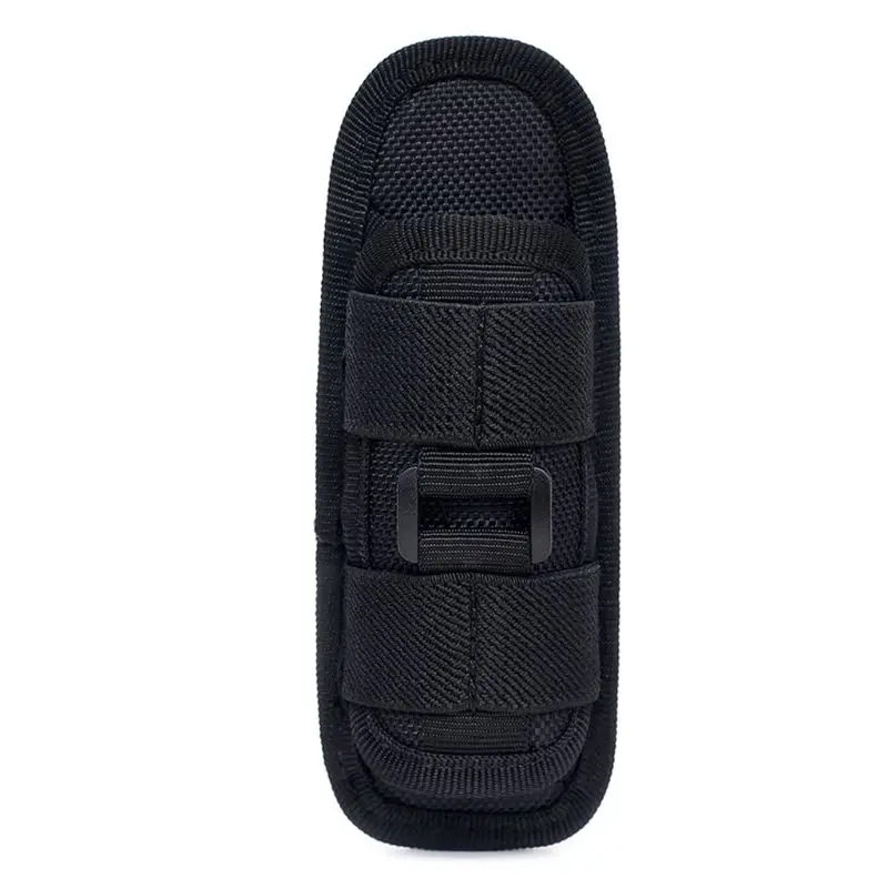 Outdoor Flashlight Pouch Holster Holder 360 Degree Rotatable for Hunting Sports LED Lighting Clip Torch Nylon Belt Cover | Спорт и